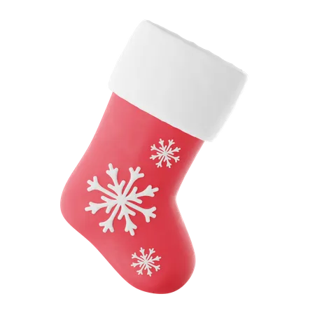 Christmas sock  3D Icon