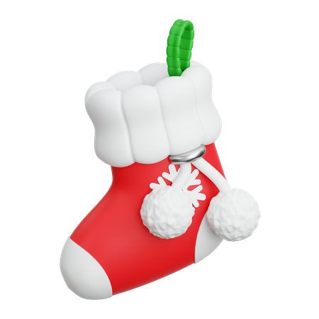 Christmas Sock  3D Icon