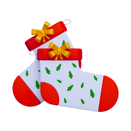 Christmas Sock  3D Icon