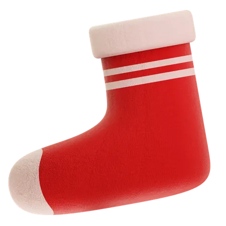 Christmas Sock  3D Icon