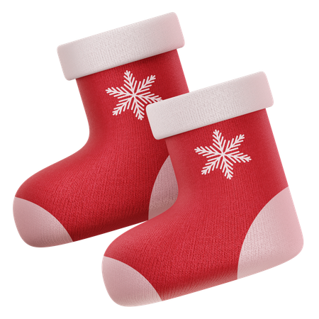 Christmas Sock  3D Icon