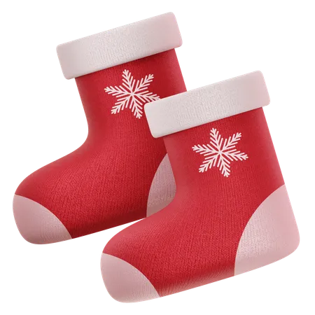 Christmas Sock  3D Icon