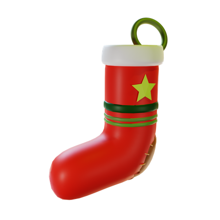 Christmas Sock  3D Icon