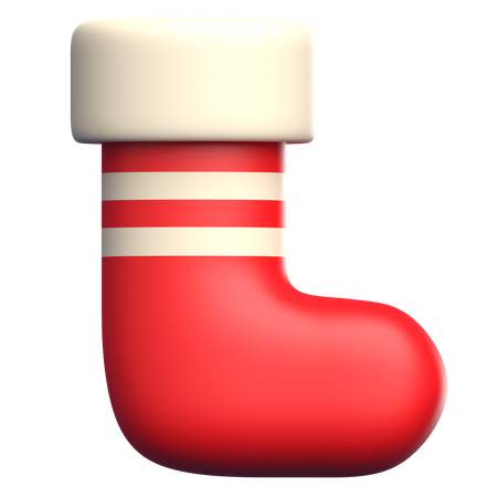 Christmas Sock  3D Icon