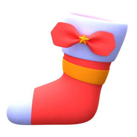 Christmas Sock  3D Icon