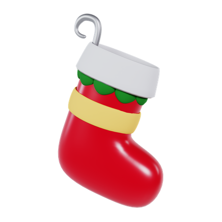 Christmas Sock  3D Icon