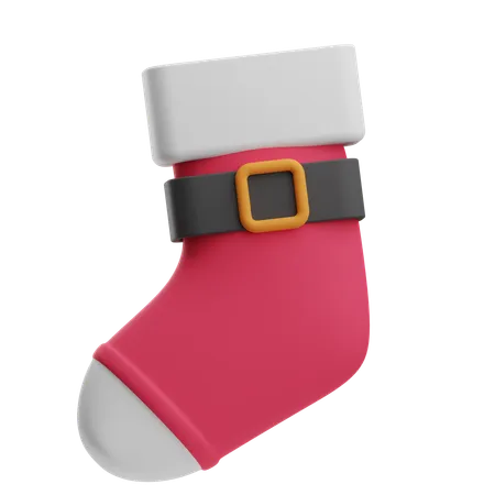 Christmas Sock  3D Icon