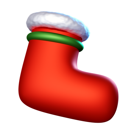 Christmas Sock  3D Icon