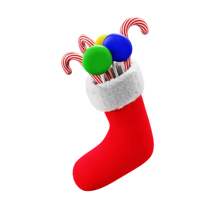 Christmas Sock  3D Icon