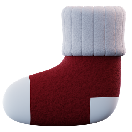 Christmas Sock  3D Icon