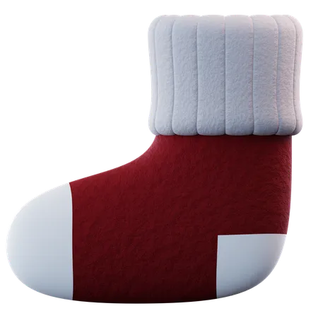 Christmas Sock  3D Icon