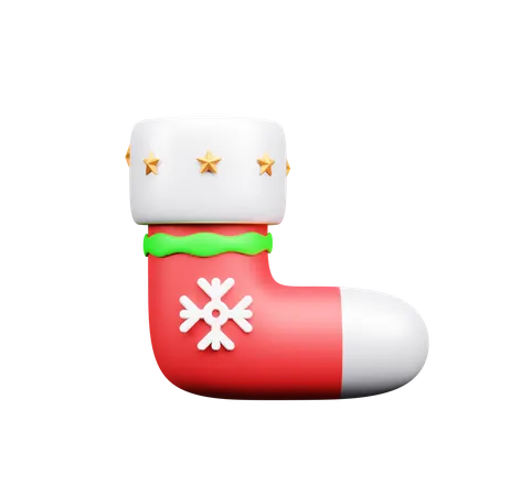 Christmas Sock  3D Icon