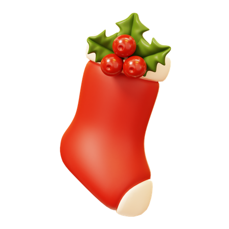 Christmas Sock  3D Icon