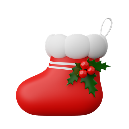 Christmas Socks  3D Icon