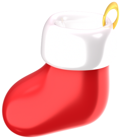 Christmas Socks  3D Icon