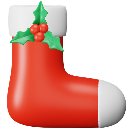 Christmas Socks  3D Icon