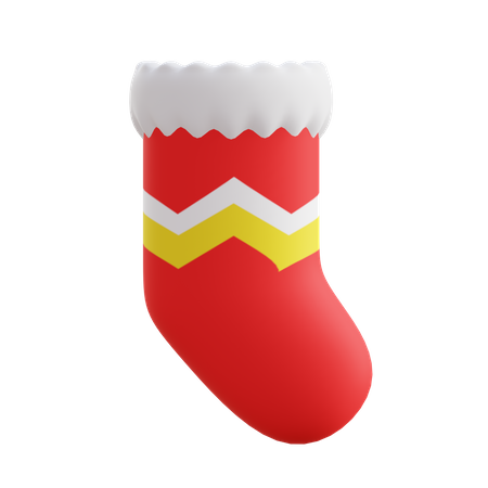 Christmas Socks  3D Illustration