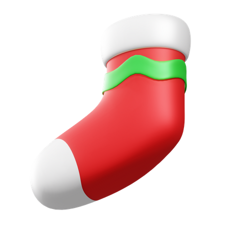 Christmas Socks  3D Illustration