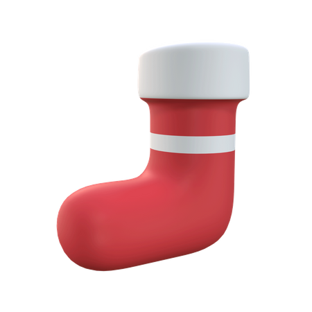 Christmas Socks  3D Illustration