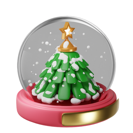 Christmas Sphere  3D Icon
