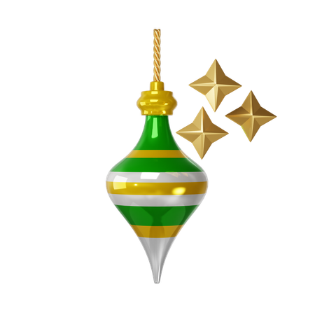 Christmas Sphere  3D Icon