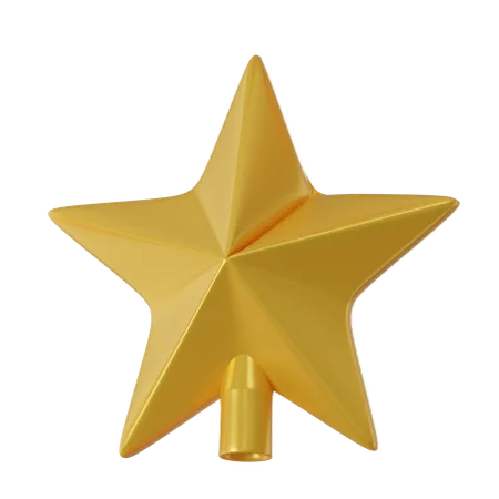 3 D Render Decorate Star 3D Icon