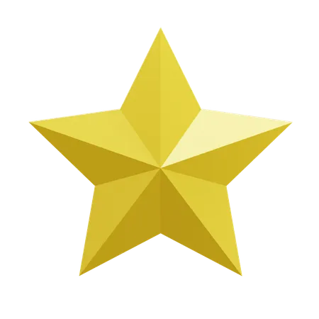 Christmas Star  3D Icon