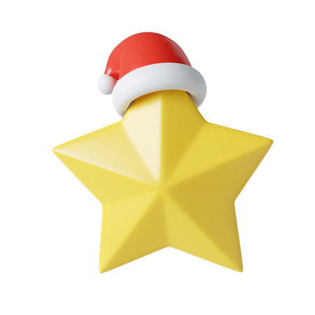 クリスマススター  3D Icon