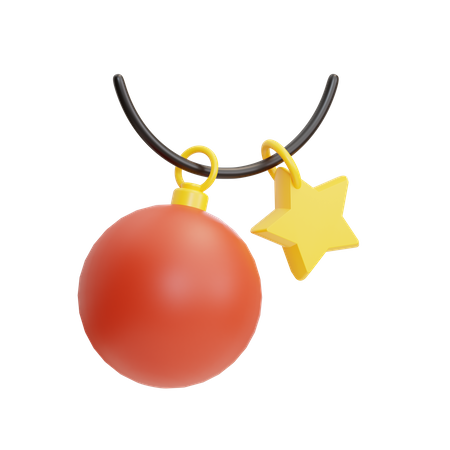 Christmas Star  3D Icon