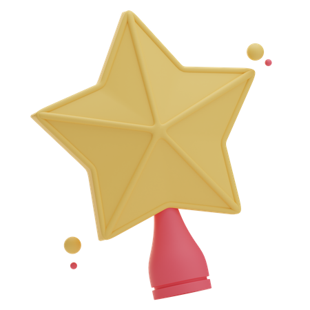 Christmas Star  3D Icon