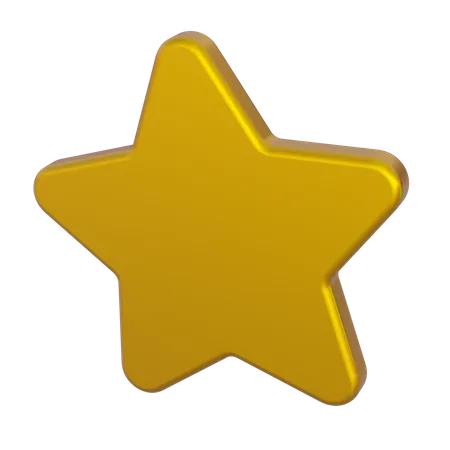 Christmas Star  3D Icon