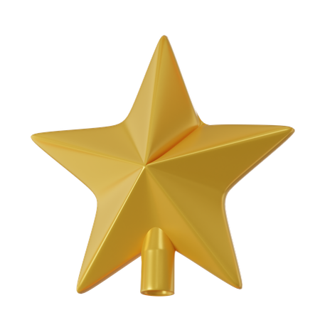 Christmas Star  3D Icon