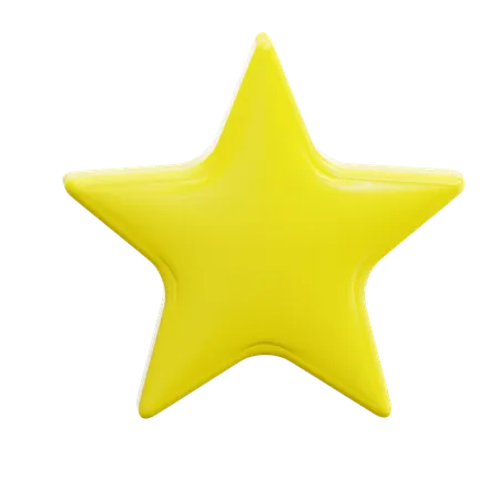 Christmas Star  3D Icon