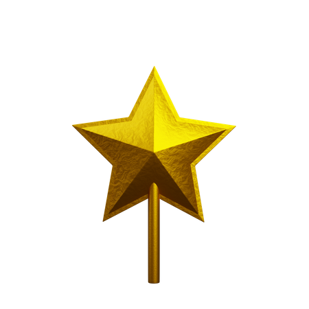 Christmas Star  3D Icon