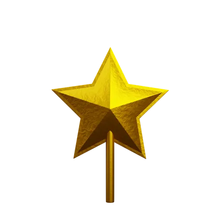 Christmas Star  3D Icon