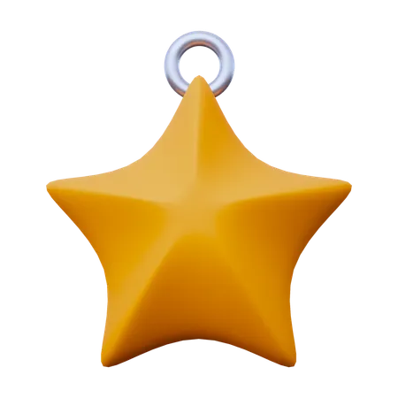 Christmas Star  3D Icon