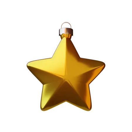 Christmas Star  3D Icon