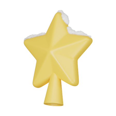 Christmas Star  3D Icon