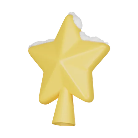 Christmas Star  3D Icon