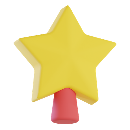 Christmas Star  3D Icon