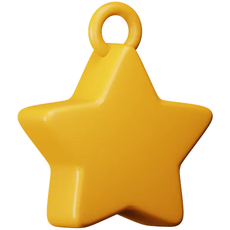 Christmas Star  3D Icon