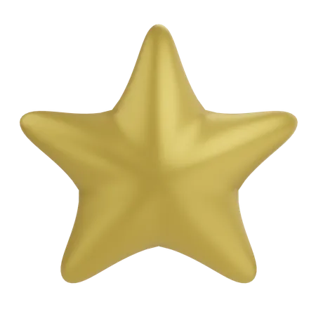 Christmas Star  3D Icon