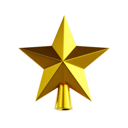 Christmas Star  3D Icon