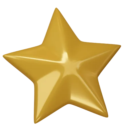 Christmas Star  3D Icon