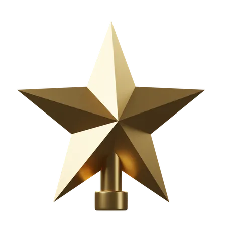 Christmas Star  3D Icon