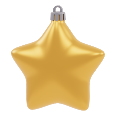 Christmas Star  3D Icon