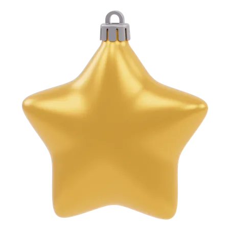 Christmas Star  3D Icon