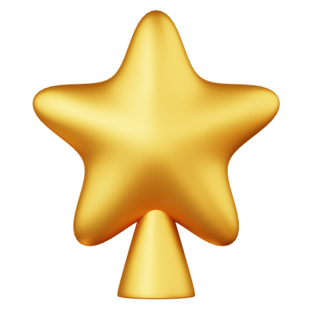 Christmas Star  3D Icon