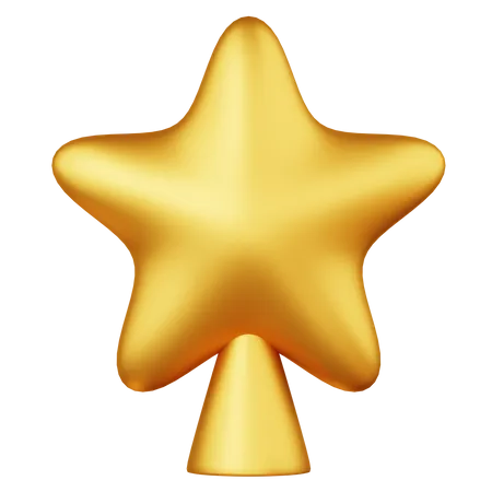 Christmas Star  3D Icon