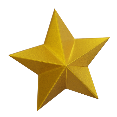 Christmas Star 3D Icon